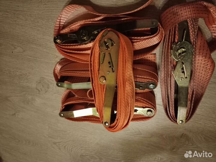 Стяжки с храповым механизмом кольцевые