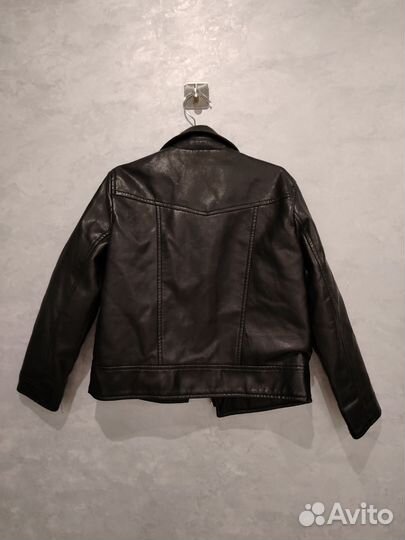 Кожаная куртка для девочки Zara 122