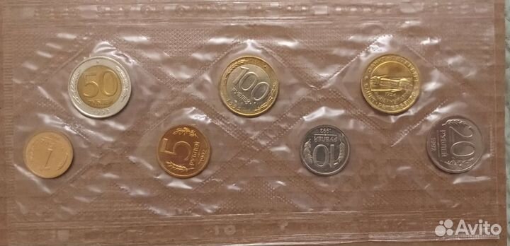 Годовой набор 1992 (спмд). Мягкий. Супер сохран