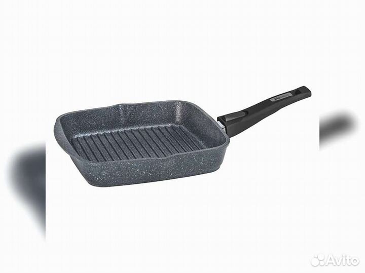 Сковорода гриль 28*28см Гранит star