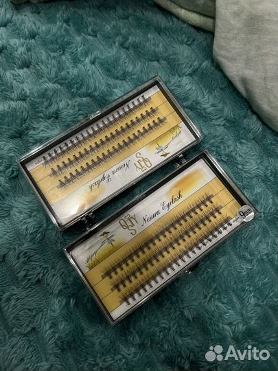 Накладные ресницы пучки