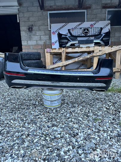 Бампер w166 рестайлинг