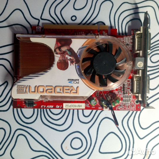 Видеокарта Radeon X1600 PRO 256 mb