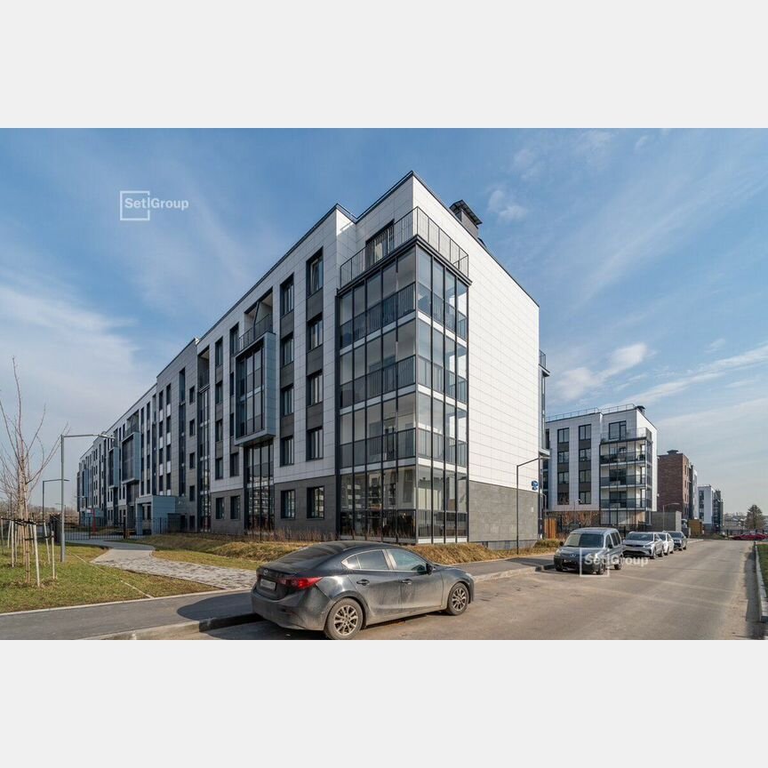 3-к. квартира, 107,4 м², 2/5 эт.