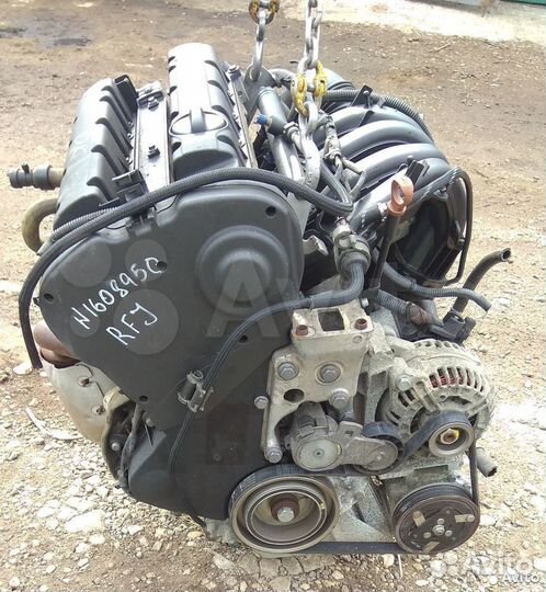 Двигатель RFJ (EW10A) 2.0 140 лс Citroen C4 1