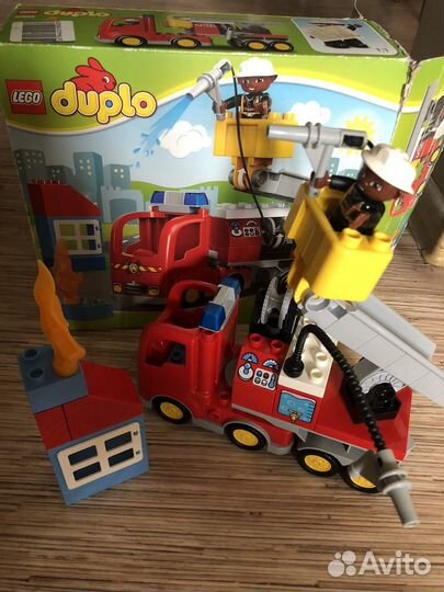 Lego duplo пожарная машина