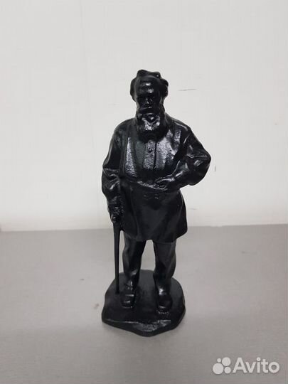 Статуэтка чугунная Лев Толстой Куса СССР