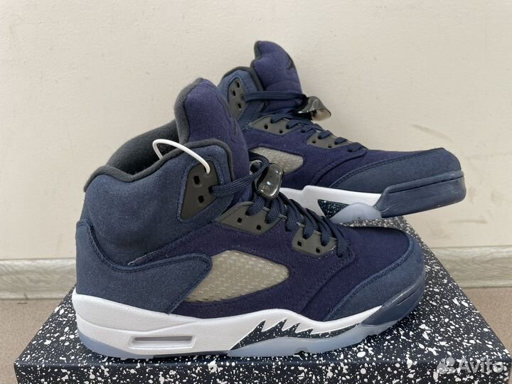 Кроссовки Nike air jordan 5 retro midnight navy