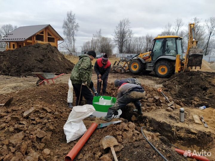 Пластиковый кессон. Монтаж Обустройство