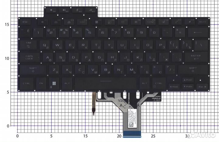 Клавиатура для ноутбука Asus Rog Flow x13 GV301QE