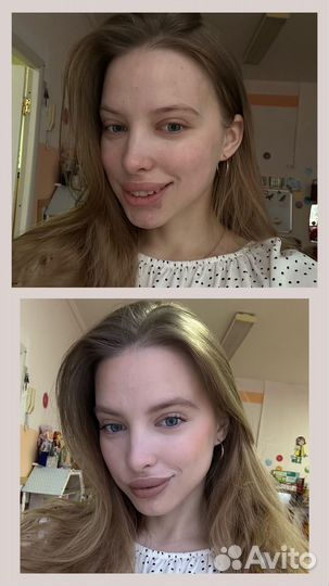 Модель на макияж