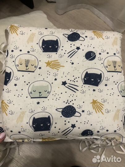 Бортики в детскую кроватку