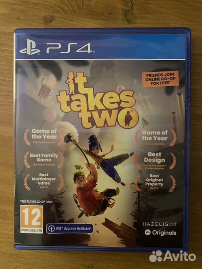 Диск с игрой IT Takes Two для PlaysStation 4/5