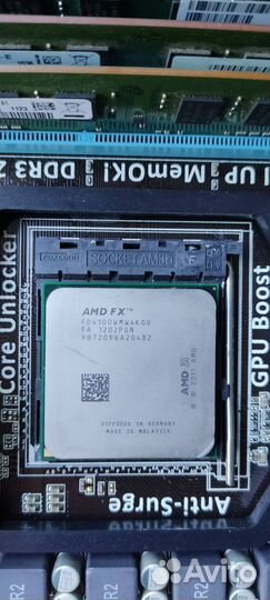 Комплект AMD FX4100+Asus M5A88-M+8gb+кулер