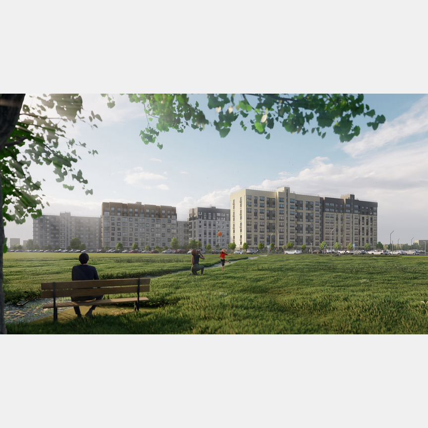 2-к. квартира, 58,4 м², 7/9 эт.