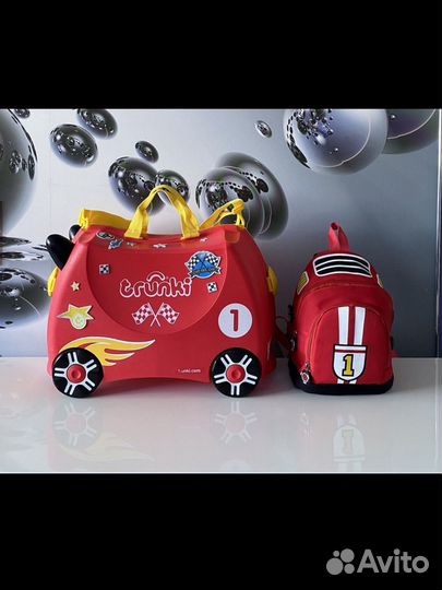 Детский чемодан Trunki+рюкзак Samsonite