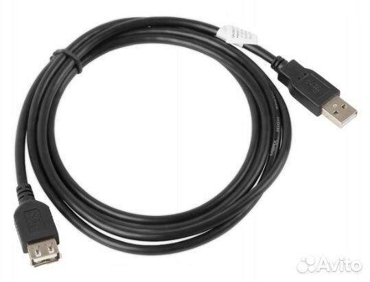 Кабель USB 2.0 A-A AM-AF 1.8 метра