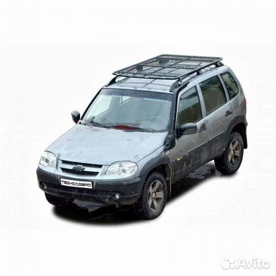 Багажник новый экспедиционный Трофи (с сеткой)