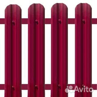 Евроштакетник металлический 120мм, 0.4 м