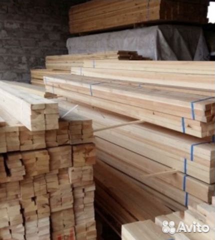 Доска обрезная 50х150х2000/3000/6000