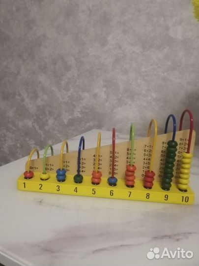 Развивающие деревянные игрушки