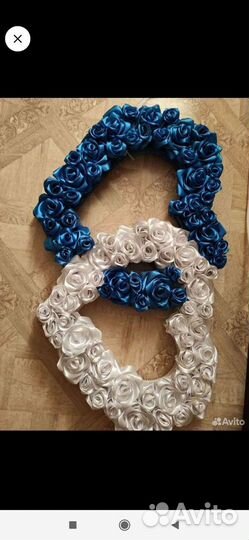 Свадебное украшение на автомобиль