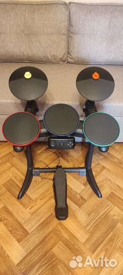 Барабаны и 2 гитары для Guitar Hero ps3