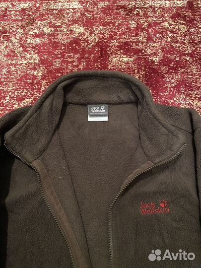 Флисовая кофта jack wolfskin