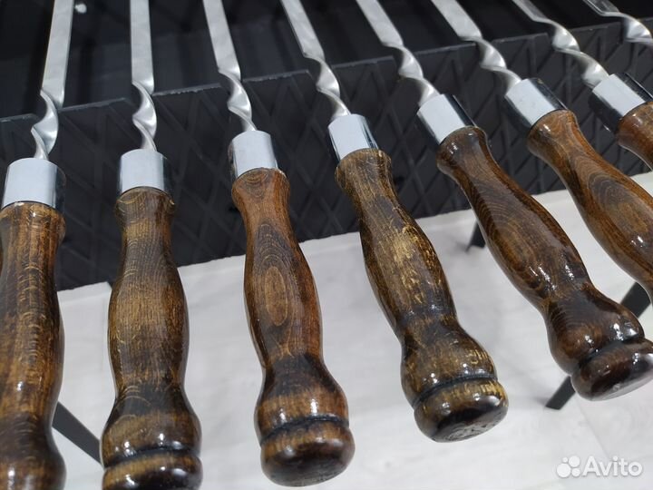 Мангал с печью под казан 2в1