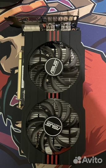 Видеокарта asus RX560 2GB