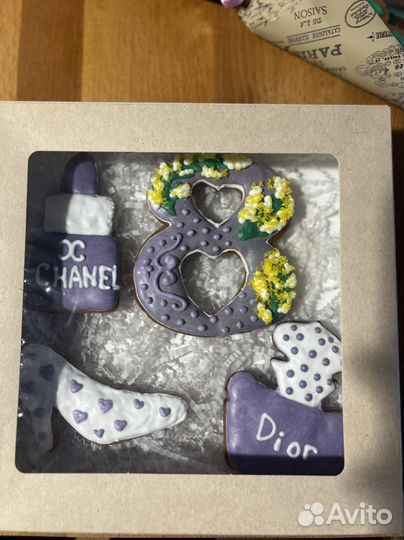 Имбирные пряники на 8 марта