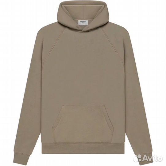 Fear Of God Essentials Hoodie Taupe M