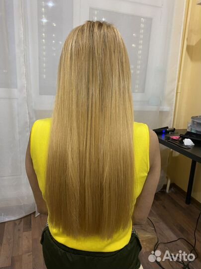 Наращивание биопротеиновых волос