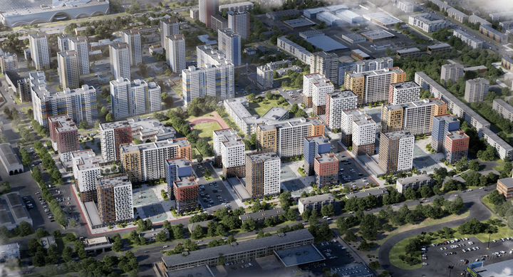 3-к. квартира, 72,3 м², 14/15 эт.