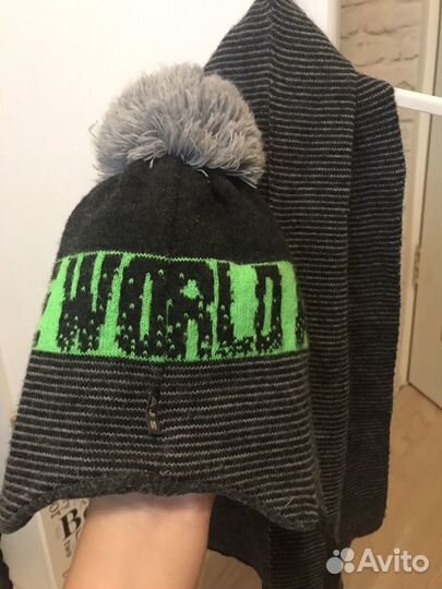 Комплект шапка и шарф