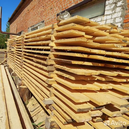 Доска обрезная 25х150х6000 в наличии