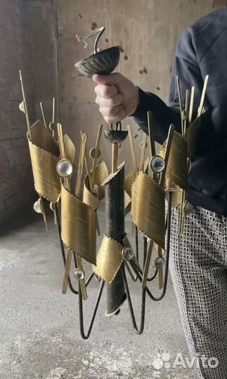 Люстра италия бу