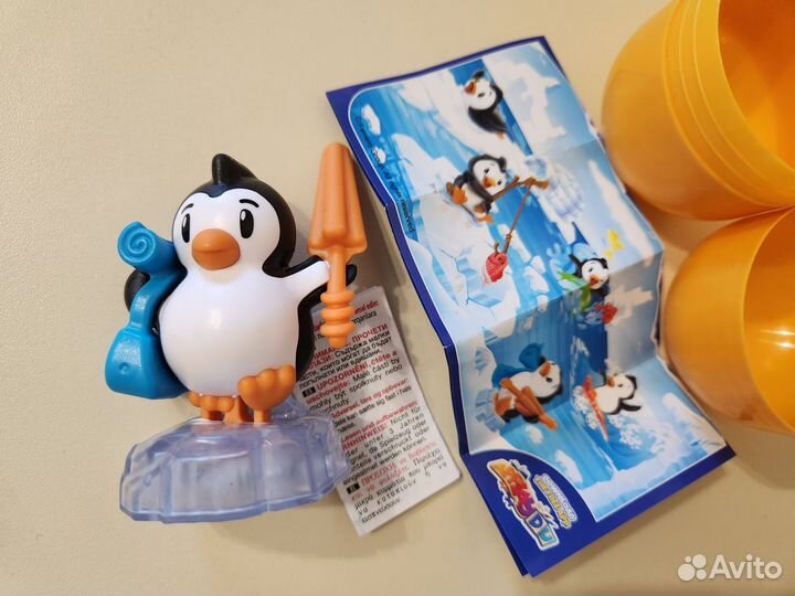 Большой киндер сюрприз пингвин 2023