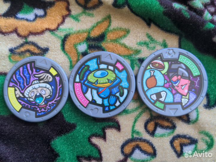 Медальоны Yo-Kai Watch (обмен )