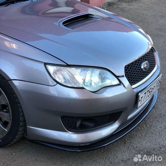Передний сплиттер, губа Subaru Legacy BL/BP spec B