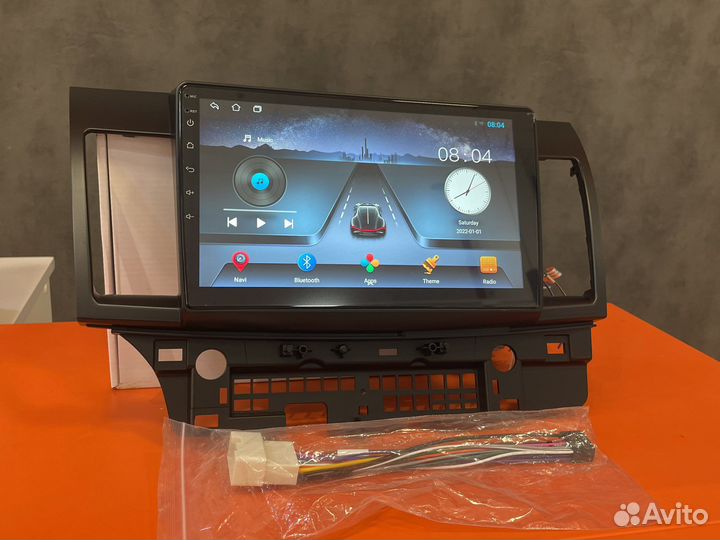 Автомагнитола андроид на Mitsubishi lancer x