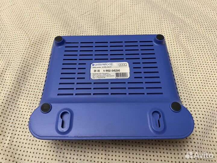 Adsl модем Интеркросс icxdsl 5633