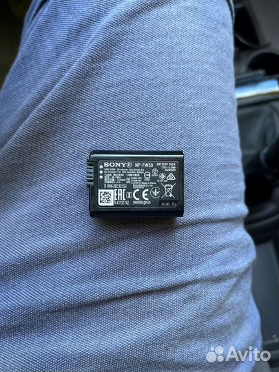 Аккумулятор sony NP-FW50