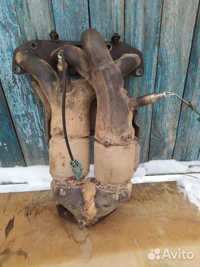 Выпускной коллектор QR20 Ниссан примера р12