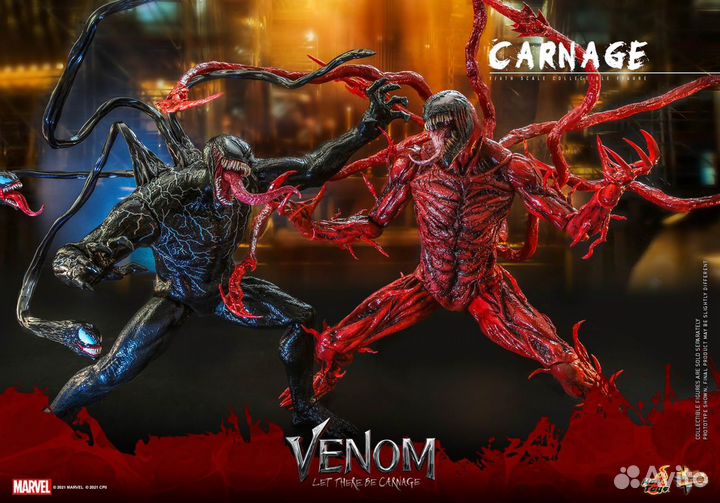 Hot toys MMS620 626 venom Веном и carnage Карнаж