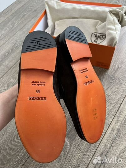 Лоферы Hermes Destin 39 / 39,5/40 строго оригинал