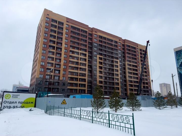 1-к. квартира, 50 м², 6/14 эт.