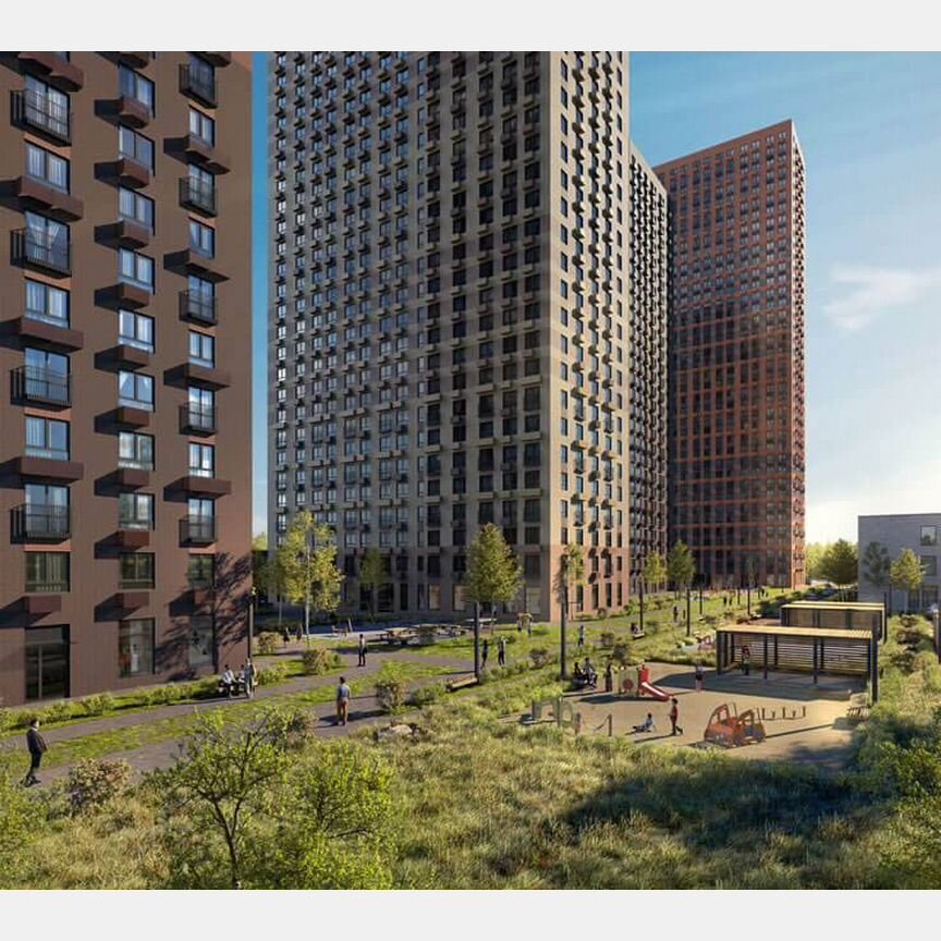 1-к. квартира, 36,4 м², 9/38 эт.