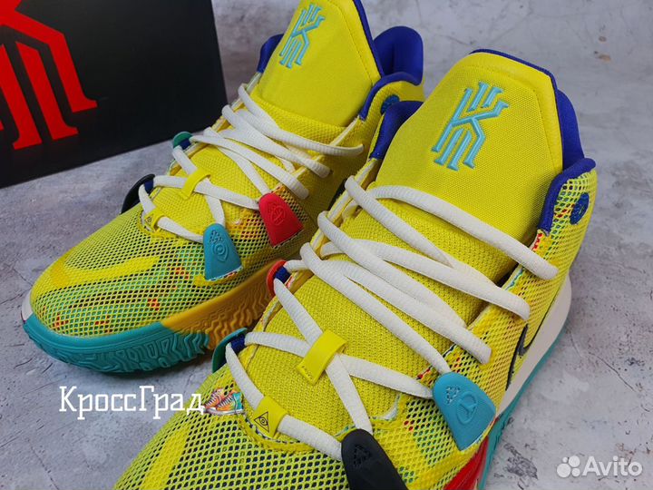 Баскетбольные кроссовки Nike kyrie 7 yellow