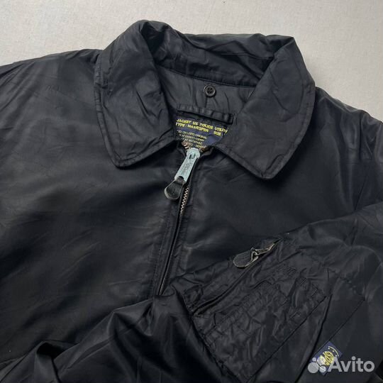 Винтажный бомбер US Police Jacket